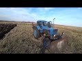 Синий Трактор Пашем участок в зиму