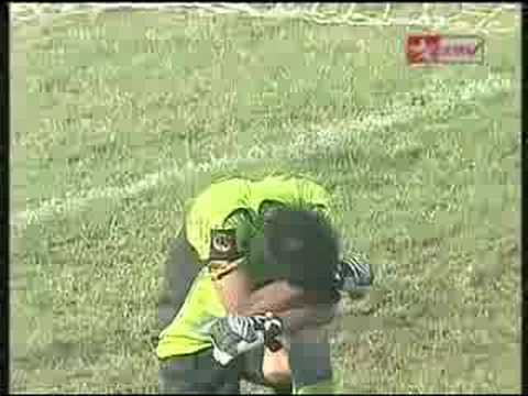 Indonesian Super League 2008 Sriwijaya FC Vs Persipura Highlight 1 half 1st Goal- Persipura By Ernest Jeremiah 2nd Goal- Sriwijaya FC By Anoure Obiora