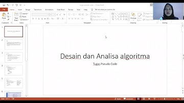 Tugas Pseudocode DAA Kelas C