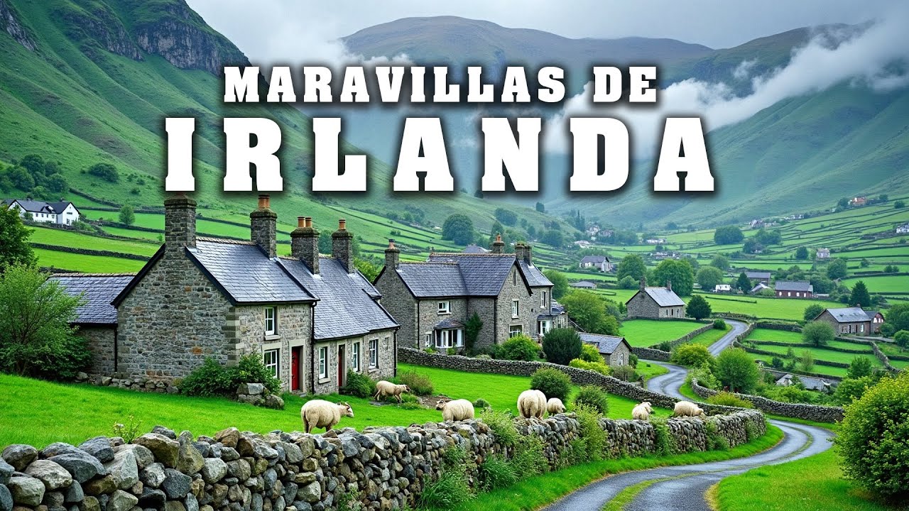 Maravillas de Irlanda | Los Lugares Más Increíbles de Irlanda | Vídeo de Viagem em 4k