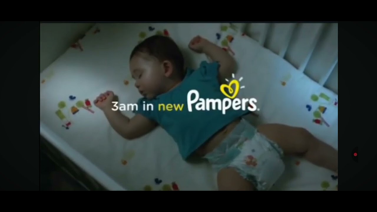 3am in New pampers baby dry