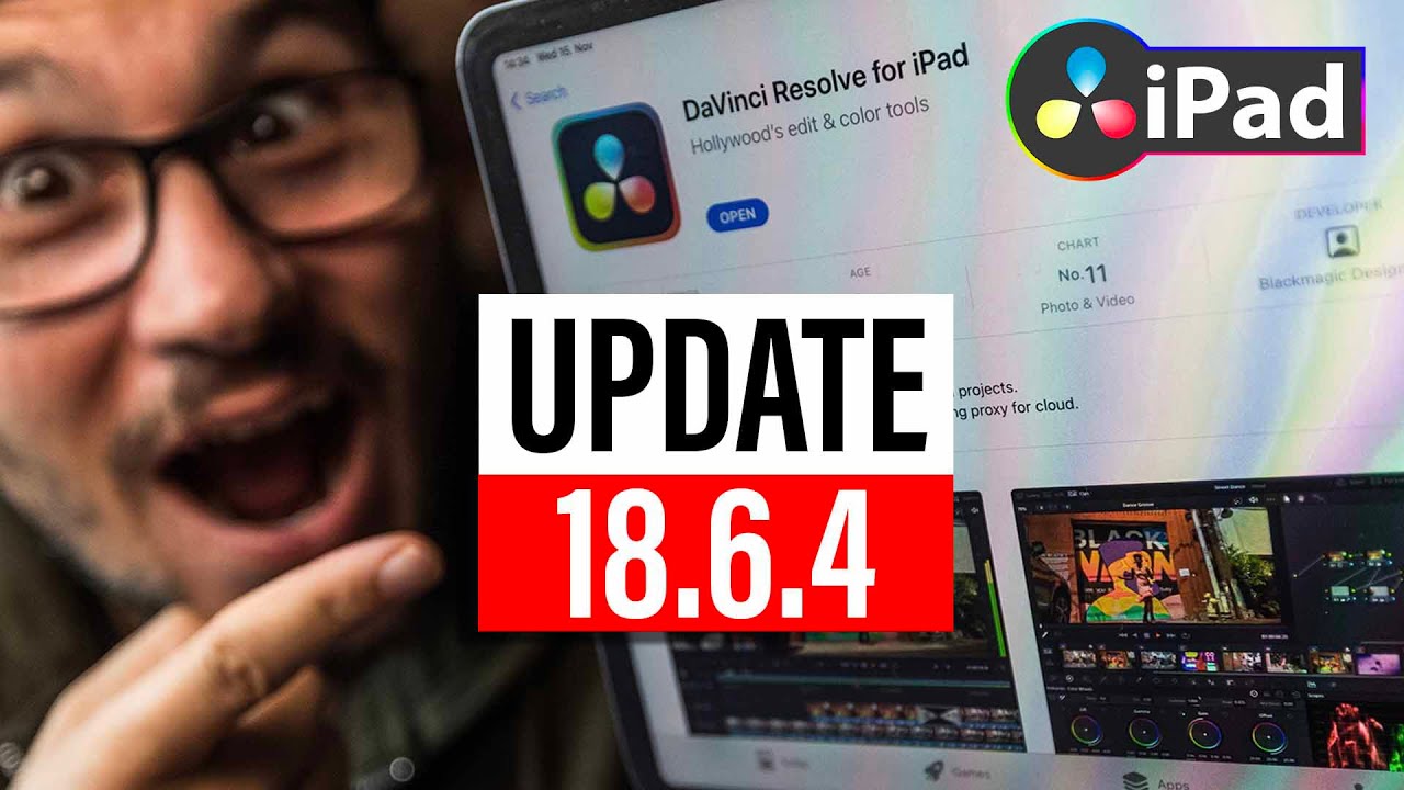 DaVinci Resolve iPad UPDATE: This might be a cool one! - YouTube