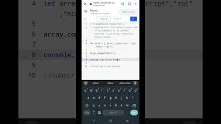 ArrayMethods- copyWithin() #education#coder#javascript #course#interview#javascriptengineer#shorts