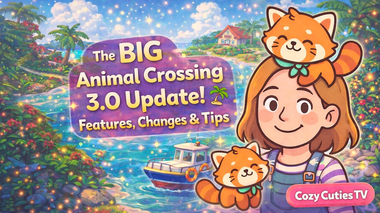 Animal Crossing 3.0 Update Is HERE! 🌴 Everything New Explained
