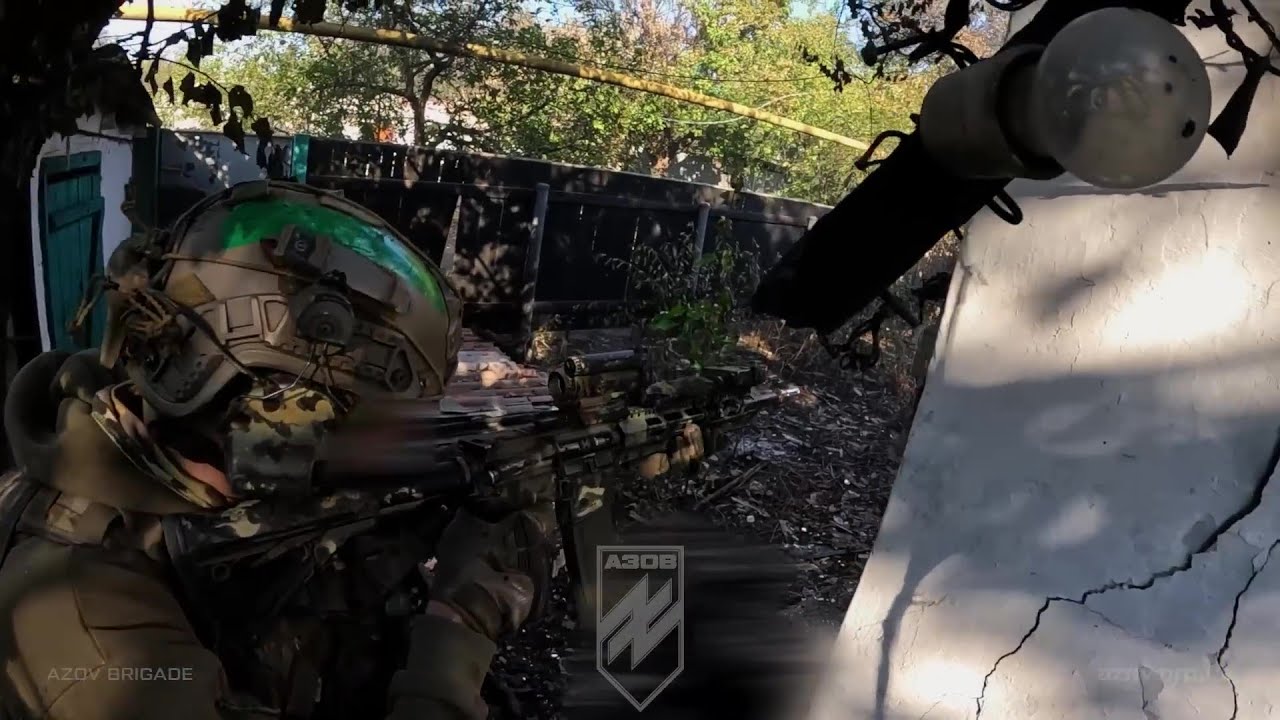 Azov Recon Nelipivka - XX.09.2024. A Recon Unit Of The Azov Brigade Clearing ...