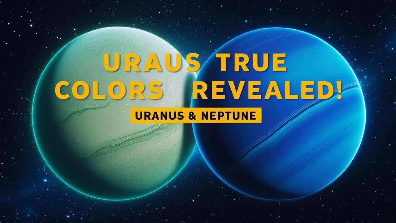 The True Colors of Uranus & Neptune 🌌 | Space Science Explained - YouTube