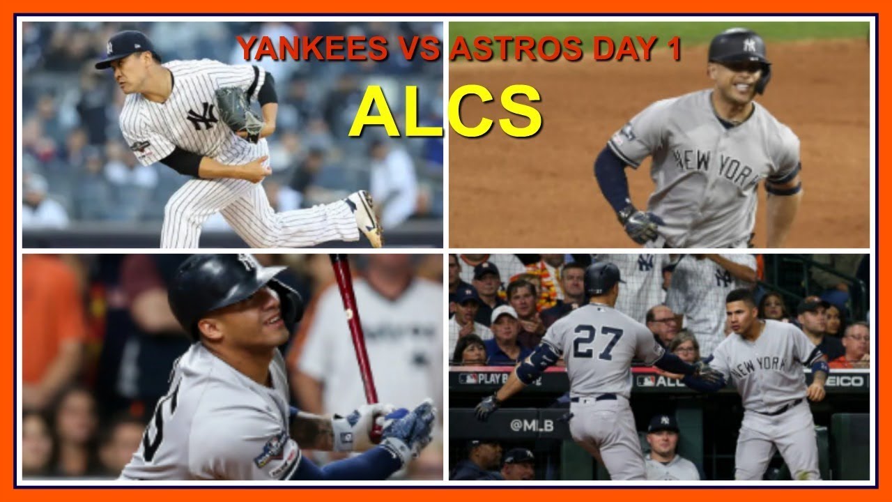 HIGHLIGHTS YANKEES VS ASTROS GAME 1 ALCS 2019 - YouTube