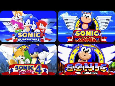 Sonic 2D Oyunlarda Başlangıç ​​Ekranlarının Evrimi