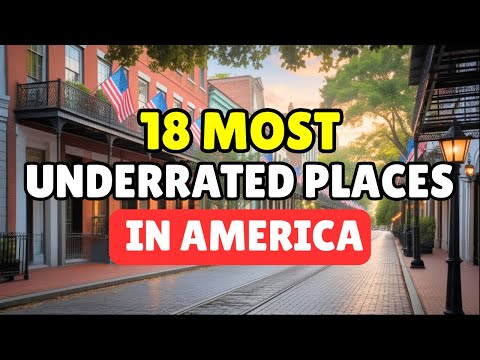 18 Hidden Gems of America in 2025 | 4K Travel Guide