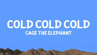 @cagetheelephant - Cold Cold Cold (Lyrics)