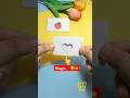DIY paper magic card 🍎🍏❤️⁠🤍 Paper Cut Magic🪄🤭🤠 @ArasEasyArt #diy #magic #viral #shorts