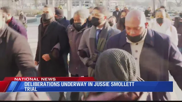 Jussie Smollett awaits verdict as jurors consider case