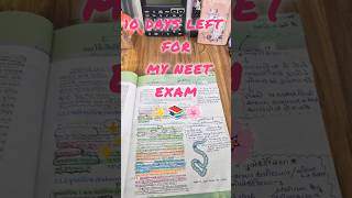 10 Days🤌Left For✨️My Neet Exam🎀🍉 || #shorts #shortvideo #neet