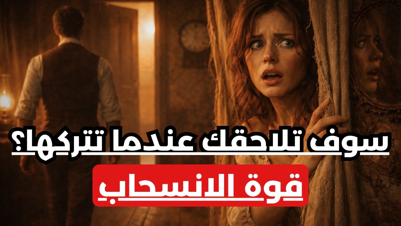 لماذا تنجذب المرأة للرجل الذي يعرف متى ينسحب؟ | سيكولوجية التخلي
