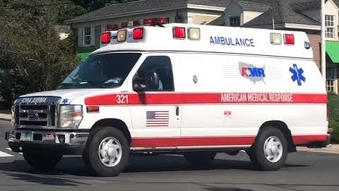 AMR 321 Responding Priority 1 With Whelen Alternate Wail!!