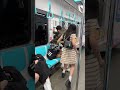 FK - Bravely protecting the girl from the stalker on the train [FEELKIND] #feelkind #kindness #help