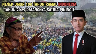 Download Lagu Nenek Umur 100 Tahun, Ramal Indonesia Tahun2029 Datangnya Satria Piningit Lagi Viral Di Jawa Timur MP3 Download Lagu Nenek Umur 100 Tahun, Ramal Indonesia Tahun2029 Datangnya Satria Piningit Lagi Viral Di Jawa Timur MP3