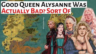Was Good Queen Alysanne Actually Bad? Sort Of. House Of The Dragon Game Of Thrones Ysis