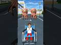 Wheelchair Boy Chased by Two Zombies Emotional Gameplay 