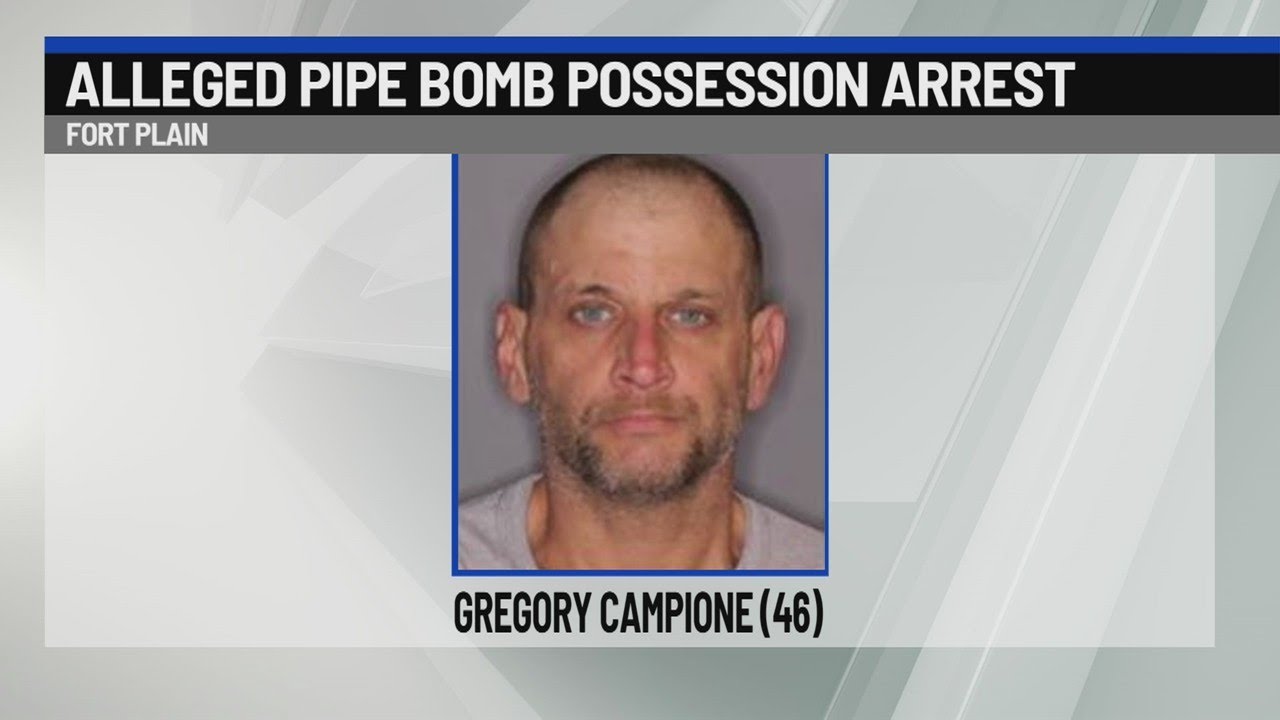 Alleged pipe bomb possession arrest YouTube