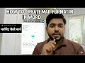 🗺️ Word Me Map Format Banana Seekho | Land Registry & Digital Map Design Tutorial 🧾🔥