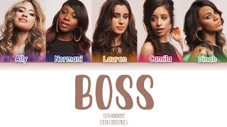 Fifth Harmony - BO$$ [Color Coded Lyrics] Resimi