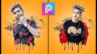 PicsArt DrippIng Effect Editing🔥|| PicsArt Editing Tutorial || PicsArt Photo Editing Step by Step screenshot 4