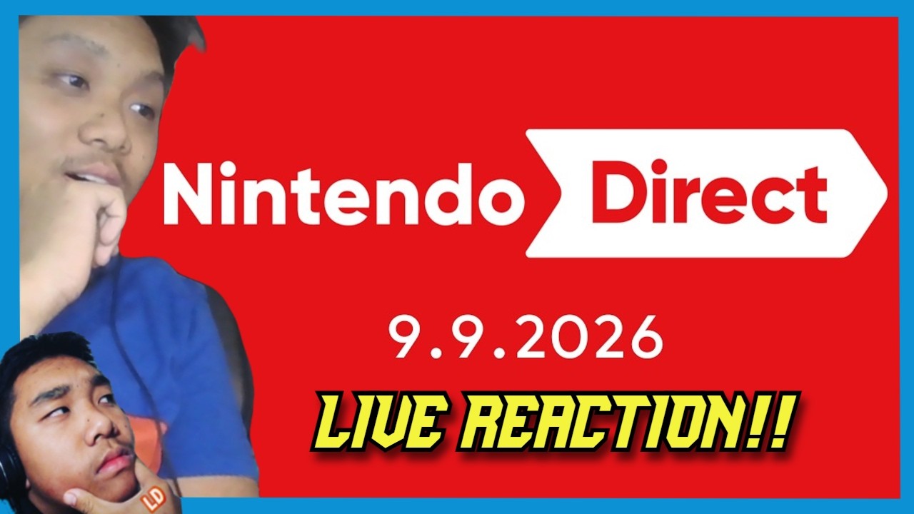 💙🔴 FORTNITE/NINTENDO DIRECT: 6/9/2026 LIVE REACTION!!)🔴💙