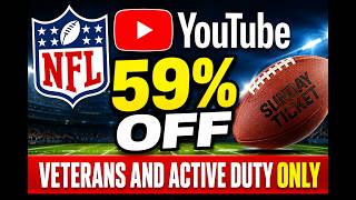 Veterans:  Don't Pay Full Price for NFL Sunday Ticket