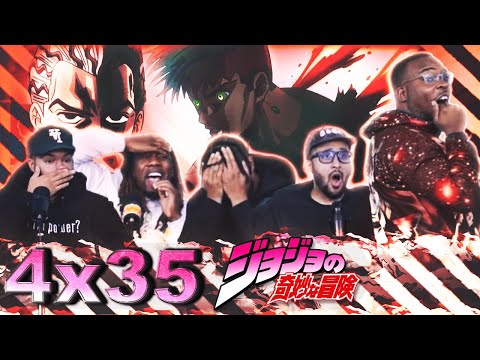 KIRA'S POWER IS BROKEN! JJBA Part 4 Ep 35 REACTION "Another One Bites the Dust, Part 1"