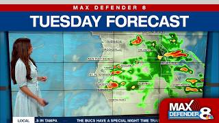 Tuesday Tampa Forecast | Max Defender 8 Weather