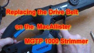 mac allister 600w electric grass trimmer