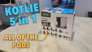 Kotlie 5 in 1 Coffee Capsule Machine FIRST LOOK - UPDATED