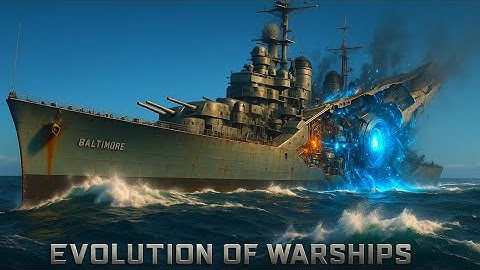 Evolution of Warships: From 1860 to 2020 | AI Ship Transformation