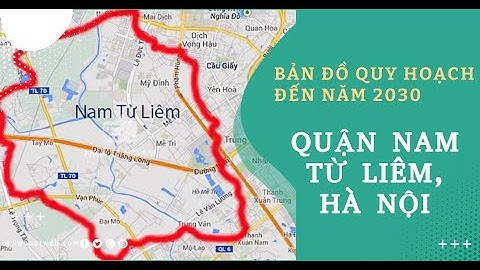 Bản đồ hà nội đường trung văn từ liêm