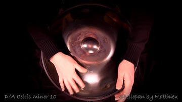 Handpan - D/A Celtic minor 10 - Shellopan by Matthieu