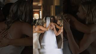 Bridesmaids Have the BEST Reaction to Bride’s Dress #weddingday #weddingdress