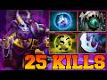 25 Kills No Death Riki !! Riki Dota 2 Gameplay Guide Safe Lane Rampage Carry Best Item Build 7.41