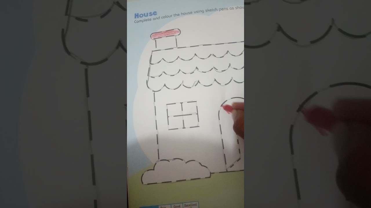 How to fill colour in House - YouTube