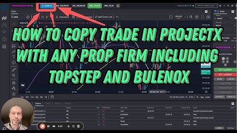 How To Copy Trade In ProjectX (Works With Any Prop Firm... TopStep, Bulenox, etc.)
