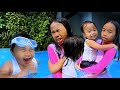 Vlog Liburan Keluarga Riska Jagain Bayi Lucu Asyik Berenang Main Air ke Kota Padang Sumatera Barat