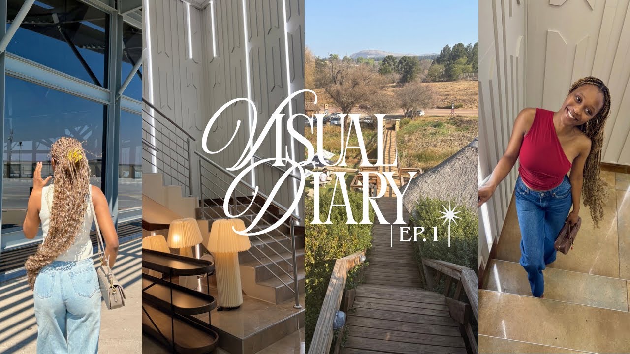 A few days in my life 🌸| Uni diaries + errands + goddess braids + dates || South African YouTuber 