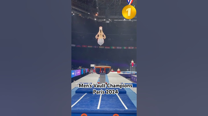 Men’s Vault Finals Paris 2024 #parisolympics #gymnast #motivation #paris2024
