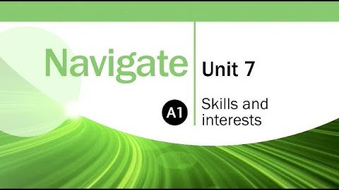 Navigate A1 Voxpops Unit 7