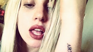 Lady Gaga - Stache chords