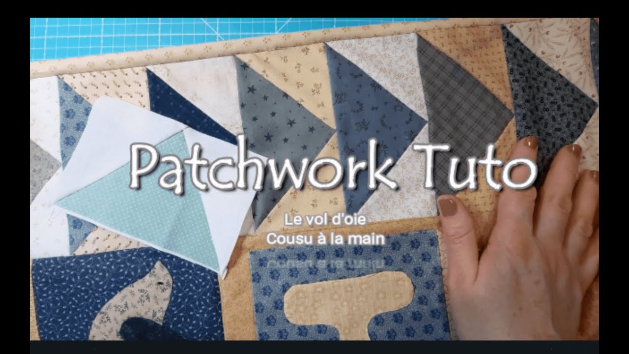 Couleurs Country Patchwork Vol d'oie (Couture à la main) YouTube