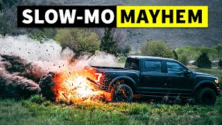 Raptor Fire Drifting & Other Slo-Mo Shreds w/ Ken Block