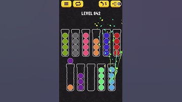 【Ball Sort Puzzle】Level.842