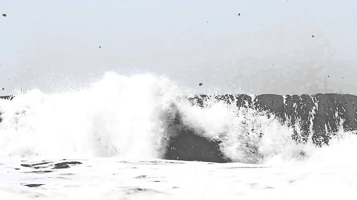 Surfing February 22, Filmed by Samantha Castronovo