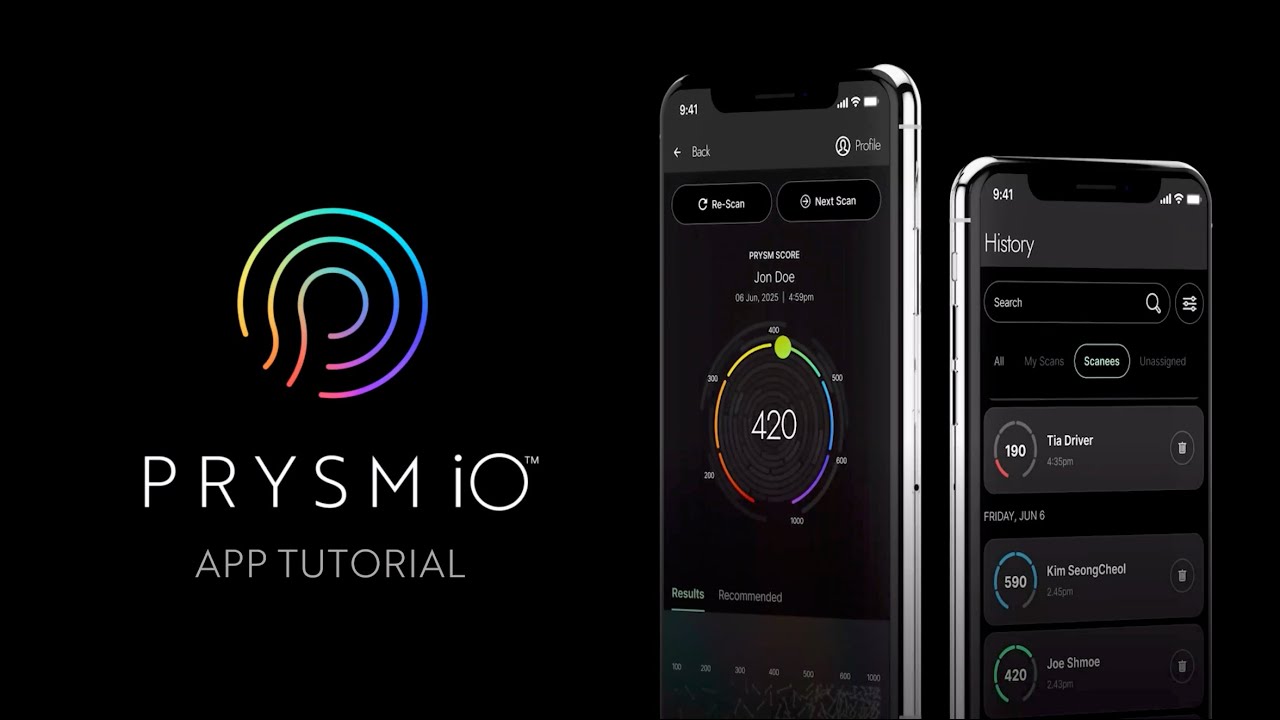 Prysm Test แนะนำการใช้งานแอป Prysm iO (Prysm iO App Tutorial) - YouTube